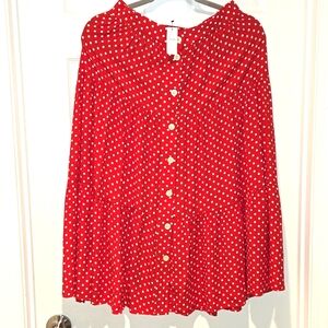 (New) Talbots Ruffled Skirt Size S Petite